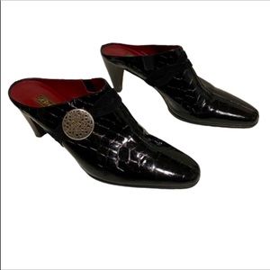 Brighton Romeo Black Mules